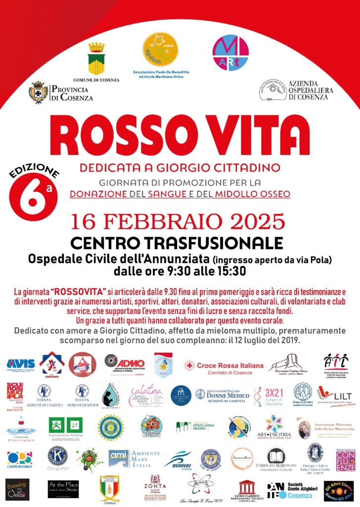 VI edizione Rosso Vita